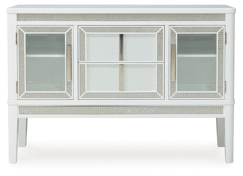 Chalanna - White - Dining Room Server - JaxCo Furniture