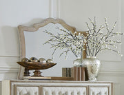 Antonella - Upholstered Dresser Mirror - JaxCo Furniture