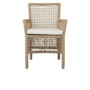 Brisbane - Outdoor Dining Chair - Natural - JaxCo Furniture