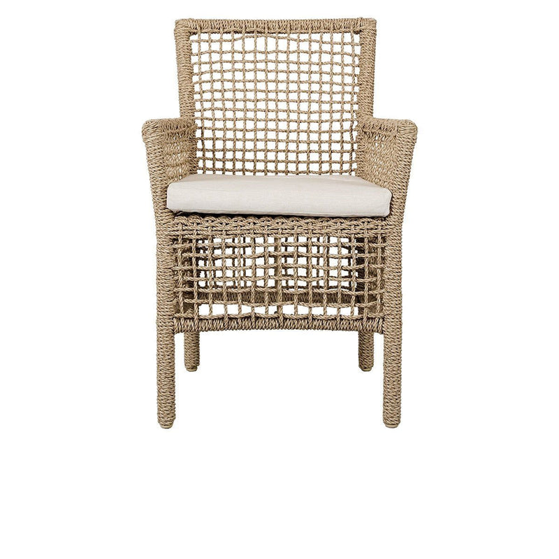 Brisbane - Outdoor Dining Chair - Natural - JaxCo Furniture