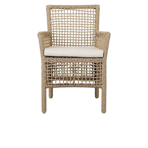 Brisbane - Outdoor Dining Chair - Natural - JaxCo Furniture