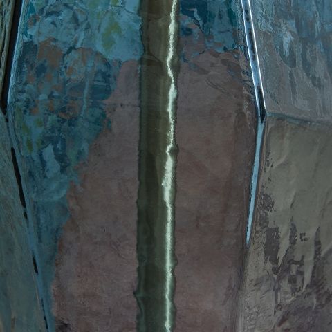 Tallow - Blue - Glass Table Lamp - JaxCo Furniture