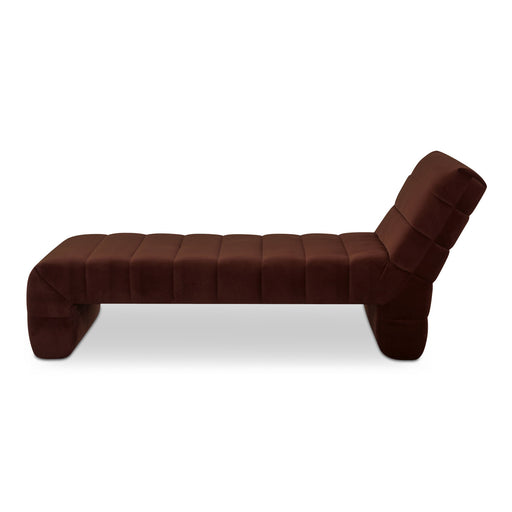 Verity - Chaise - Dark Brown - JaxCo Furniture
