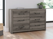 Graystorm - Brown Gray - Six Drawer Dresser - JaxCo Furniture