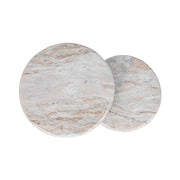 Huxley - Marble Round Accent Table - JaxCo Furniture