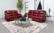 Camila - Upholstered Reclining Sofa Set - JaxCo Furniture