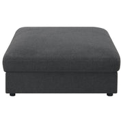 Serene - Square Upholstered Ottoman - JaxCo Furniture