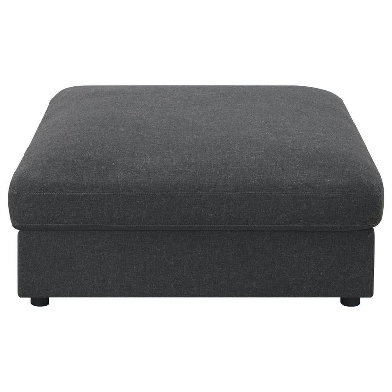 Serene - Square Upholstered Ottoman - JaxCo Furniture