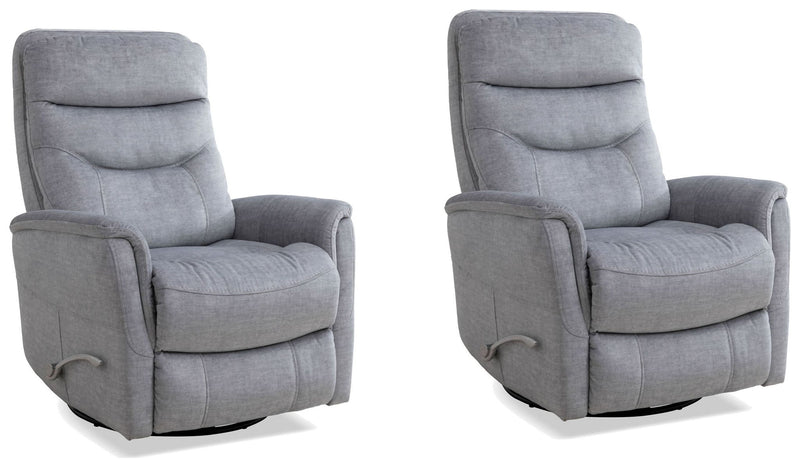 Gemini - Swivel Glider Recliner (Set of 2) - JaxCo Furniture