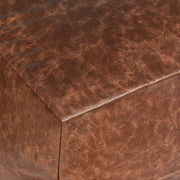 Poufs - Leather Pouf - JaxCo Furniture