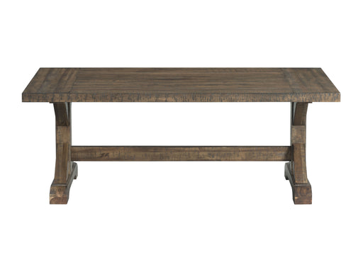 Finn - Trestle Coffee Table - Walnut - JaxCo Furniture