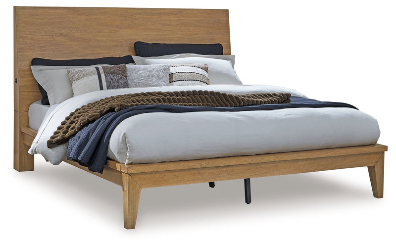 Sherbana - Panel Bed - JaxCo Furniture