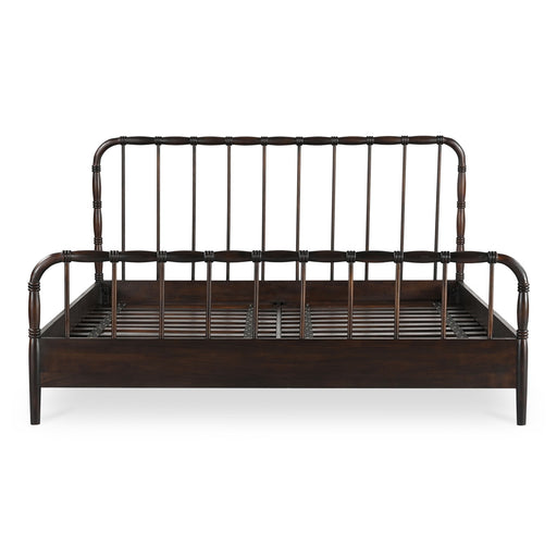 Vivian - Queen Bed - Dark Brown - JaxCo Furniture