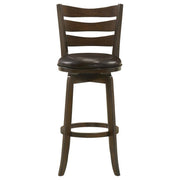 Murphy - Wood Height Swivel Bar Chair - JaxCo Furniture