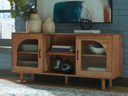Adway - Natural Brown - Accent Cabinet - JaxCo Furniture