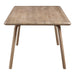 Malibu - Dining Table - White Oak - JaxCo Furniture