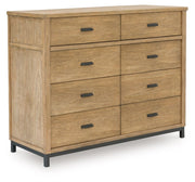 Tomtyn - Light Brown - Dresser - JaxCo Furniture