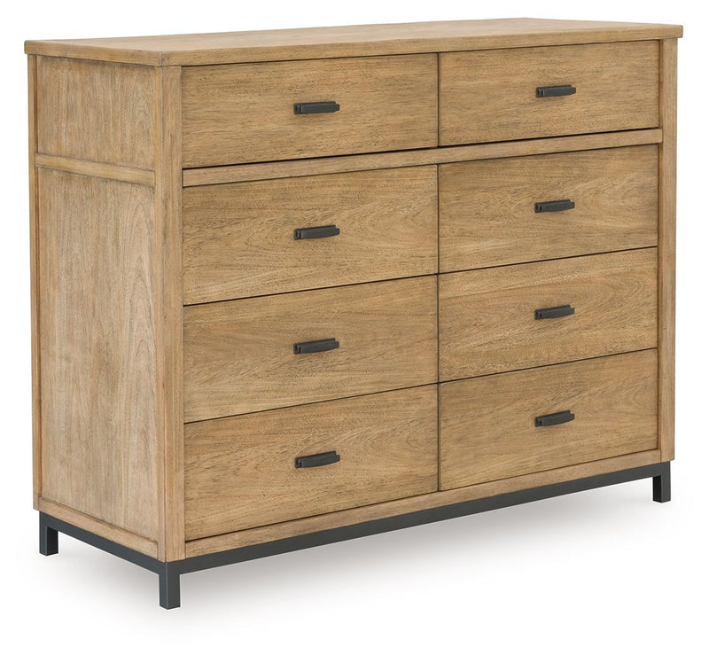 Tomtyn - Light Brown - Dresser - JaxCo Furniture
