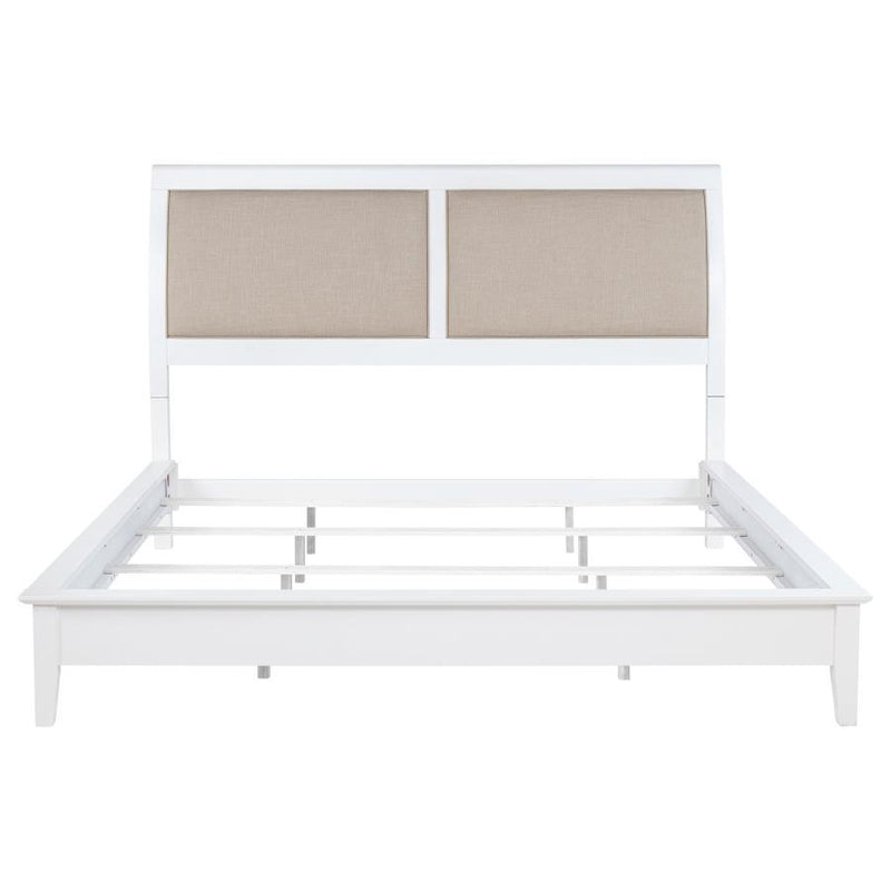 Bexhill - 56" Upholstered Panel Bed - JaxCo Furniture