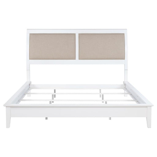 Bexhill - 56" Upholstered Panel Bed - JaxCo Furniture
