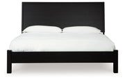 Danziar - Panel Bed With Low Footboard - JaxCo Furniture