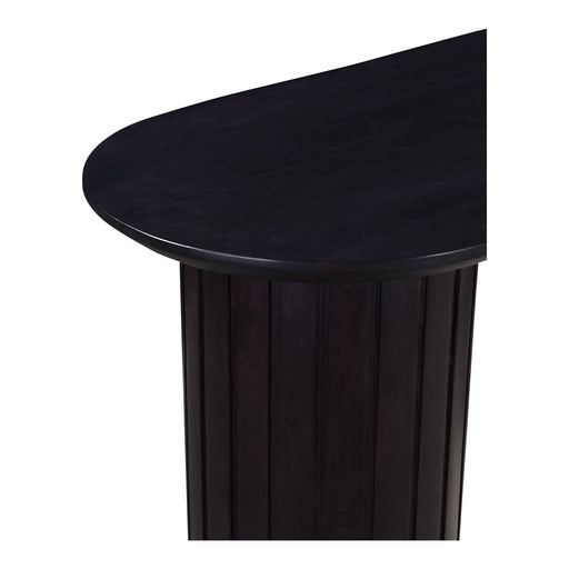 Povera - Acacia Wood Console Table - Black - JaxCo Furniture