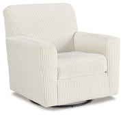 Herstow - Swivel Glider Accent Chair - JaxCo Furniture