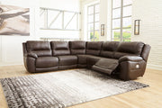 Dunleith - Power Reclining Sectional - JaxCo Furniture