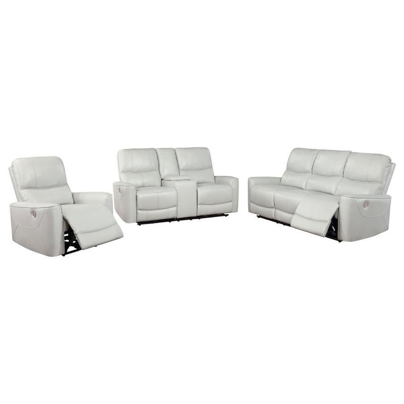 Greenfield - Power Reclining Sofa Set - JaxCo Furniture