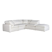 Terra - Livesmart Fabric Condo Dream Modular Sectional - Cream - JaxCo Furniture