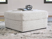 Cuddle Plush - Arctic - Oversized Accent Ottoman - JaxCo Furniture