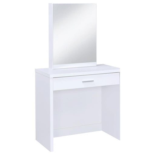 Harvey - 2-piece Vanity Set with Lift-Top Stool - JaxCo Furniture