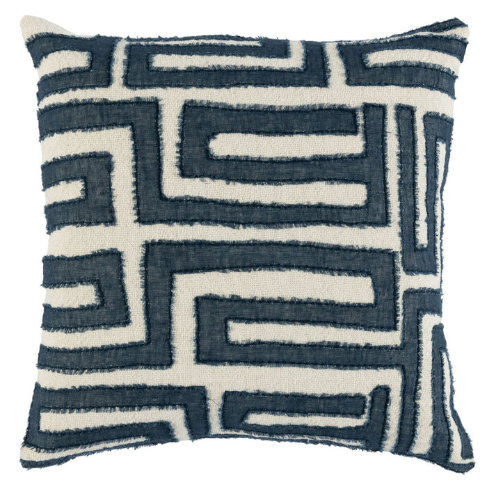 Mercado - MR Mateo Pillow - Azul Blue - JaxCo Furniture