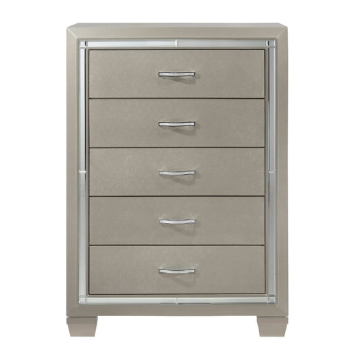 Platinum - Youth Chest - Сhampagne - JaxCo Furniture