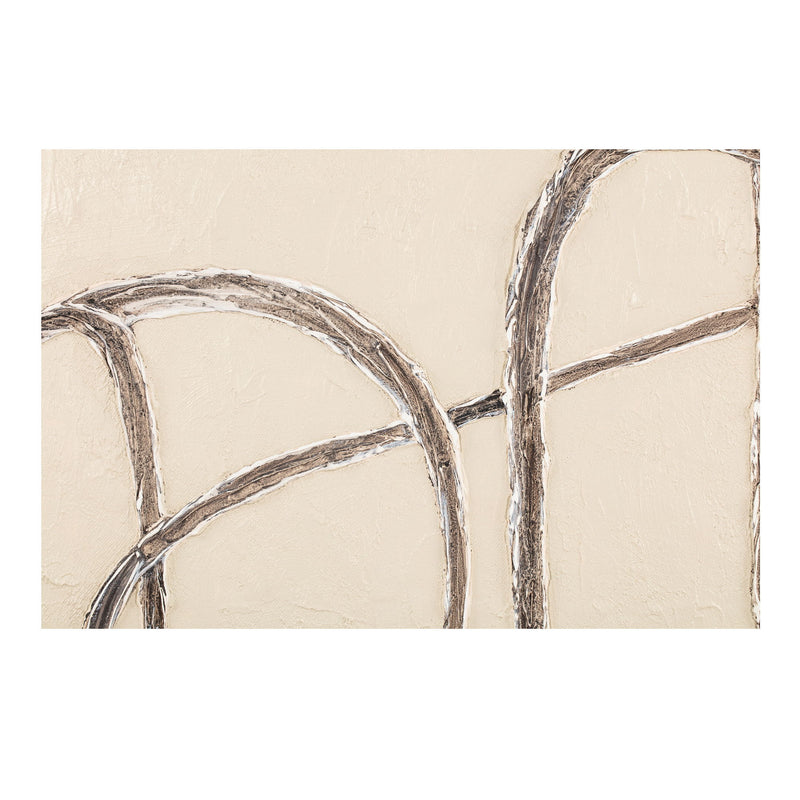 Encounters - Framed Painting - Beige - JaxCo Furniture