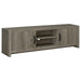 Burke - 2 Door Engineered Wood TV Stand - Gray Driftwood - JaxCo Furniture