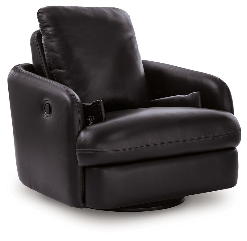 ModMax II - Swivel Glider Recliner - Black - JaxCo Furniture