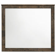 Woodmont - Dresser Mirror - Rustic Golden Brown - JaxCo Furniture