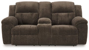 Frohn - Dbl Reclining Loveseat With Console - JaxCo Furniture