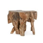 Cypress - Teak Root End Table - JaxCo Furniture
