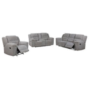 Gilson - Chenille Upholstered Sofa Set - JaxCo Furniture