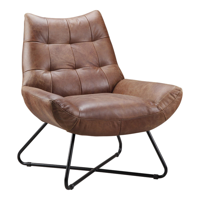 Graduate - Lounge Chair - Cappuccino - JaxCo Furniture