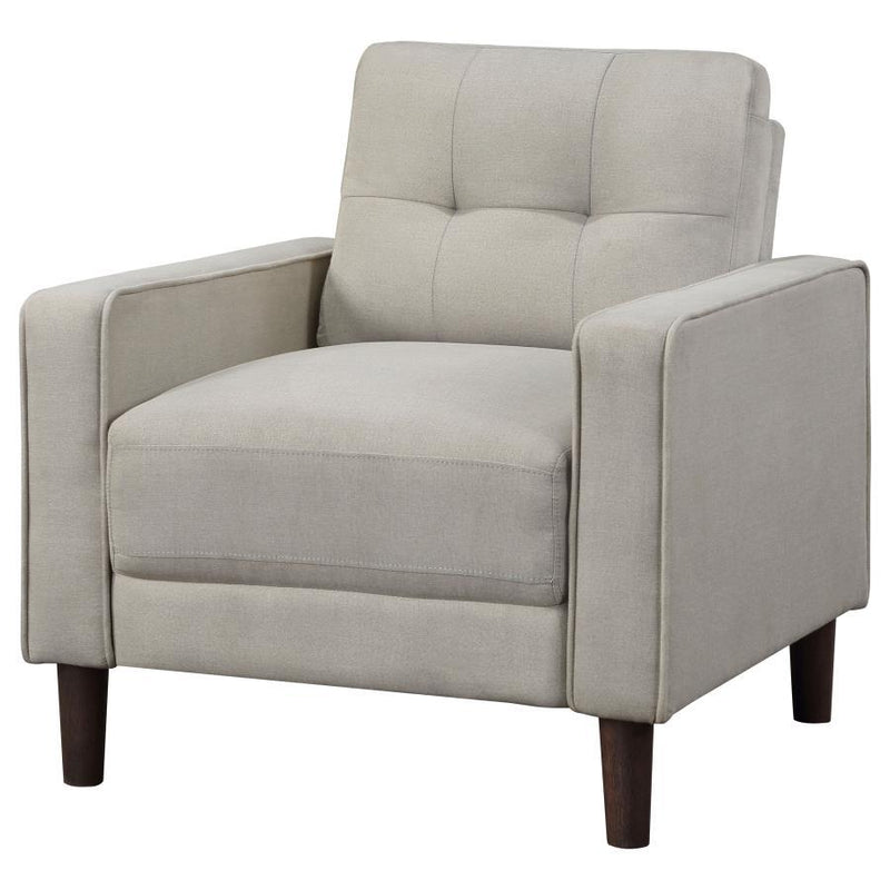 Bowen - Upholstered Track Arm Tufted Accent Chair - JaxCo Furniture