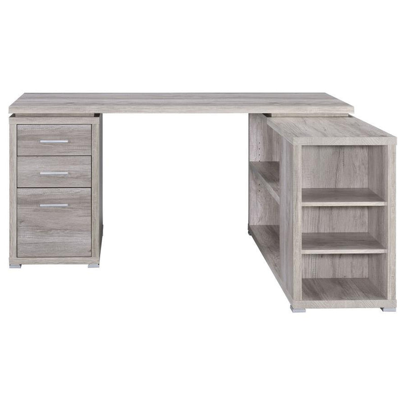 Yvette - 3-Drawer L-Shape Computer Desk - JaxCo Furniture