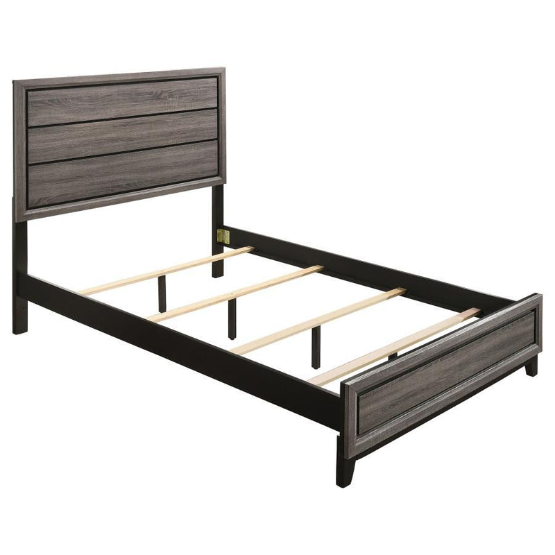 Watson - Wood Panel Bed - JaxCo Furniture
