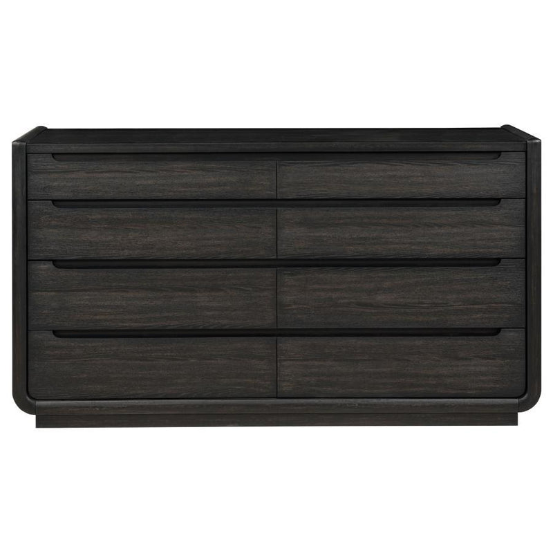 Leandro - 8-Drawer Bedroom Dresser Cabinet - JaxCo Furniture