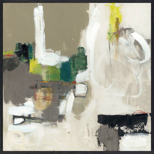 Amazonian - 36" x 36" Painting By Buddy Whitlock - Black - JaxCo Furniture