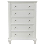 Sandy Beach - 5-drawer Chest - JaxCo Furniture