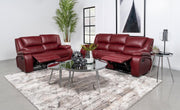 Camila - Upholstered Reclining Sofa Set - JaxCo Furniture