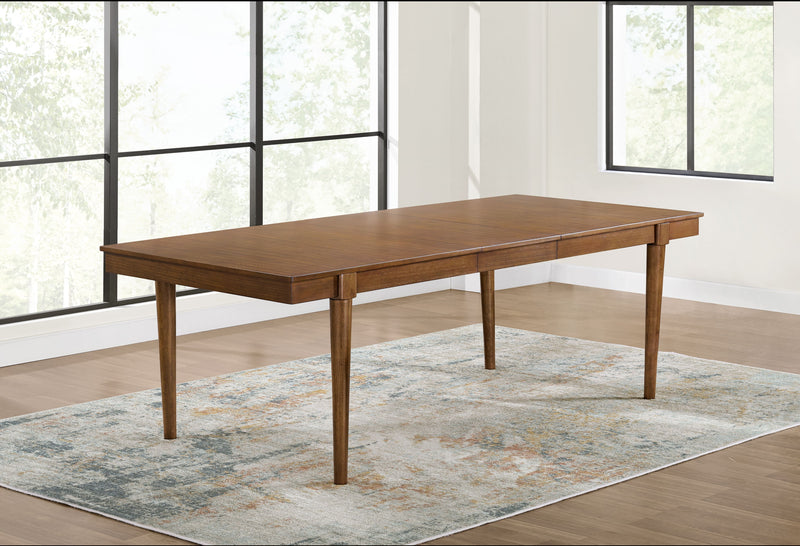 Lyncott - Brown - Rectangular Dining Room Extension Table - JaxCo Furniture
